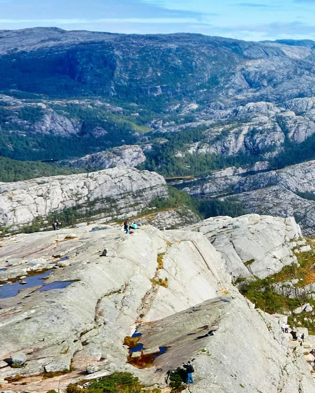 Slide 1 of a fjord panorama